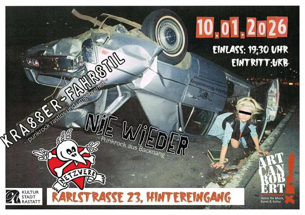 Krasser-Fahrstil, Nie Wieder & Netzwerk